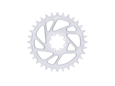 UNITE COMPONENTS Chainring round Direct Mount | 1-speed narrow-wide SRAM MTB 8-Bolt 3 mm Offset | Crushed Silver 30 Teeth