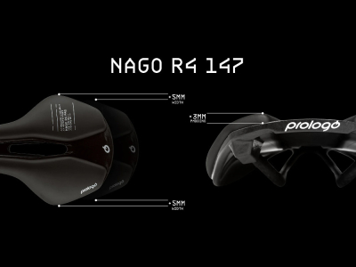 PROLOGO Saddle Nago R4 137 mm Nack | hard black