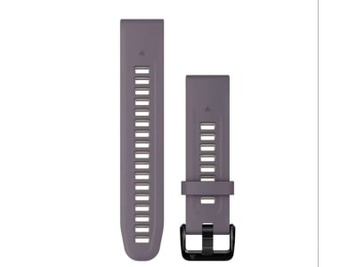 GARMIN replacement smartwatch strap | Quickfit silicone | Orchid/light sand