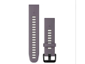 GARMIN replacement smartwatch strap | Quickfit silicone | Orchid/light sand