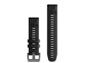 GARMIN replacement smartwatch strap | Quickfit silicone | Black