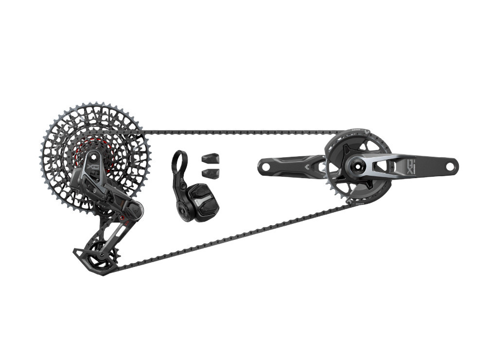 SRAM X0 Eagle Transmission V2 MTB Gruppe | 55 mm Kettenlinie 174 