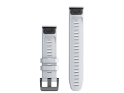 GARMIN Ersatzarmband Smartwatch | Quickfit-Silikon | Steinweiss