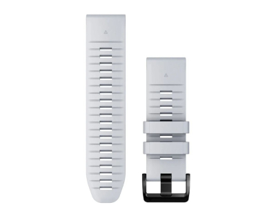 GARMIN replacement smartwatch strap | Quickfit silicone | Stone white 26 mm