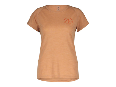 SCOTT T-Shirt Damen Defined Merino Tech | rose beige