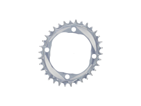 ALUGEAR Kettenblatt oval Aero LK 104 mm für SRM...