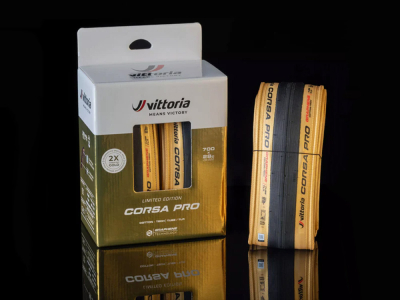 VITTORIA Corsa Pro Set Gold Limited Edition 28 | 700 x 28C