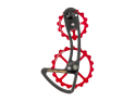 CYCLINGCERAMIC Oversized Derailleur Cage for Shimano Dura Ace 9250 / Ultegra 8150 | red