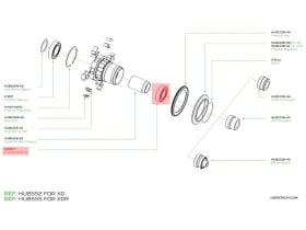 HOPE Spare Part Stainless Steel Bearing S15267 2RS