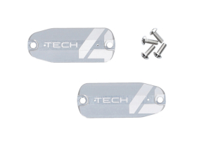 HOPE Master Cylinder Lid forTech 4 Lever | Pair | silver