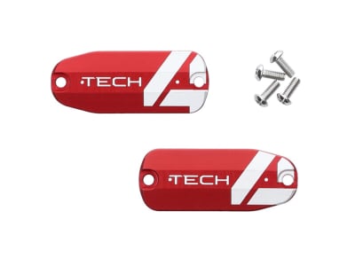 HOPE Deckel Ausgleichsbehälter für Tech 4 Hebel | Paar | rot