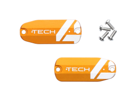 HOPE Master Cylinder Lid forTech 4 Lever | Pair | orange