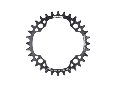 FRAEZEN Chainring BLATT 104 mm BCD | 1-speed SRAM | SRAM Eagle Transmission | black 34 Teeth
