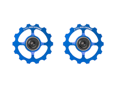 CYCLINGCERAMIC Pulleys for SRAM MTB 12-speed AXS | blue