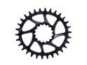 GARBARUK Chainring Melon Direct Mount oval | 1-speed narrow-wide e*thirteen BOOST Crank | black 26 Teeth