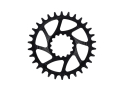 GARBARUK Chainring Melon Direct Mount round | 1-speed narrow-wide e*thirteen BOOST Crank | black 34 Teeth