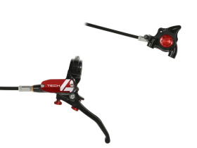 HOPE Disc Brake Tech 4 X2 Flat Mount | separate red