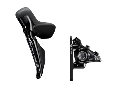 Shimano Dura Ace Rennrad-Bremse – Schwarz, Für 28C Reifen, Mit Bremsschuhen R55C4