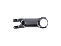 EXTRALITE Stem HyperStealth Black on Black MTB/Road 31,8 mm ICR | +/- 6° 90 mm
