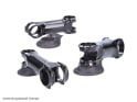 EXTRALITE Stem HyperStealth Black on Black MTB/Road 31,8 mm ICR | +/- 6° 120 mm