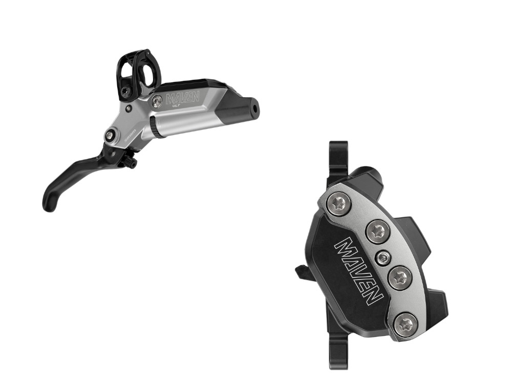 SRAM Disc Brake Maven Ultimate Stealth | black / silver single 