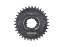 Gemini Chainring Rigel Carbon round Direct Mount | 1-speed narrow-wide SRAM 3-hole 34 Teeth