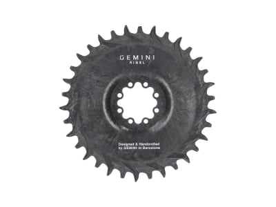 Gemini Chainring Rigel Carbon round Direct Mount | 1-speed narrow-wide SRAM 8-hole 32 Teeth