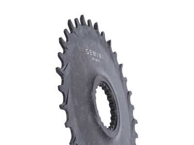 GEMINI Chainring Rigel Carbon round Direct Mount | 1-speed narrow