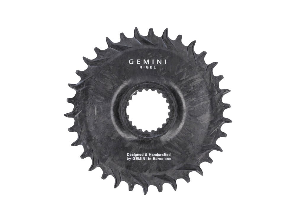 GEMINI Chainring Rigel Carbon round Direct Mount | 1-speed narrow