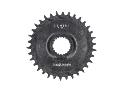Gemini Chainring Rigel Carbon round Direct Mount | 1-speed narrow-wide Shimano M9100 | M8100 | M7100 Crank 34 Teeth