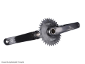 Gemini Chainring Rigel Carbon round Direct Mount | 1-speed narrow-wide Shimano M9100 | M8100 | M7100 Crank 34 Teeth