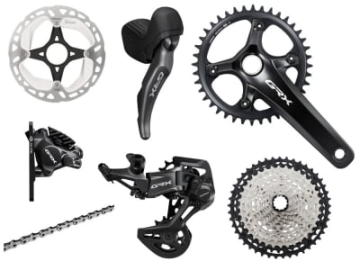 SHIMANO GRX 820 Complete Group 1x12 Unbeatable | 10-45 teeth 170 mm 40 teeth
