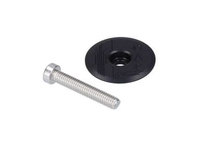 OAK COMPONENTS Aheadkappe Top Cap Aluminium Eternal | schwarz