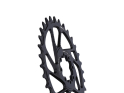 UNITE COMPONENTS Chainring oval Direct Mount | 1-speed narrow-wide SRAM 8-Bolt MTB 3 mm Offset | Graphite Black 28 Teeth