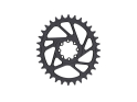 UNITE COMPONENTS Chainring oval Direct Mount | 1-speed narrow-wide SRAM 8-Bolt MTB 3 mm Offset | Graphite Black 34 Teeth