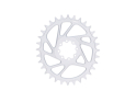 UNITE COMPONENTS Chainring oval Direct Mount | 1-speed narrow-wide SRAM 8-Bolt MTB 3 mm Offset | Crushed Silver 28 Teeth