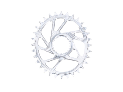 UNITE COMPONENTS Chainring oval Direct Mount | 1-speed narrow-wide for Shimano M9100 | M8100 | M7100 Crank BOOST | Raw / Clear coat