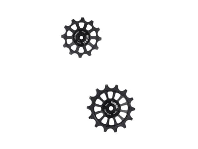 KOGEL BEARINGS Schaltwerkröllchen 2. Generation MTB Cross Seals | 12/14 Z für SRAM XPLR 12-fach | schwarz