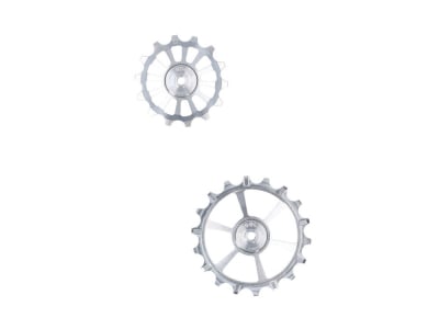 KOGEL BEARINGS Schaltwerkröllchen 2. Generation MTB Cross Seals | 14/18 Z für SRAM Eagle Transmission 12-fach | silber