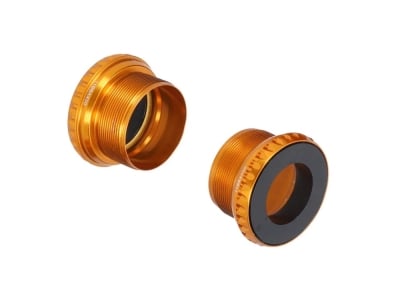 YUNIPER Innenlager Ultralight BSA für Shimano Hollowtech II Kurbeln | gold
