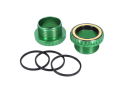 YUNIPER Bottom Bracket MTB Ultralight Nitro BSA for BB386 | THM Clavicula Cranks | green