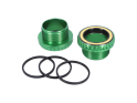 YUNIPER Bottom Bracket MTB Ultralight Nitro Ceramic BSA for BB386 | THM Clavicula Cranks | green