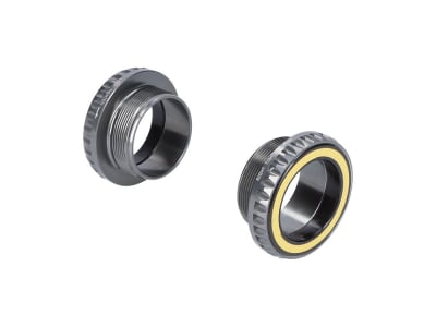 YUNIPER Bottom Bracket Road Ultralight Nitro BSA for BB386 | THM Clavicula Cranks | grey