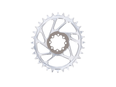 UNITE COMPONENTS Chainring oval Direct Mount | 1-speed narrow-wide SRAM 8-Bolt MTB 3 mm Offset | Raw / Clear coat  30 Teeth