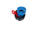 SPURCYCLE Compact Bell Klingel | schwarz/bunt | Special Edition RGB