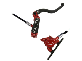 HOPE Scheibenbremse XCR PRO X2 Flat Mount einzeln | rot