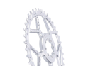 5DEV round Road / Gravel Classic Direct Mount Chainring | 1-fach narrow-wide SRAM 8-Hole Raw / Silver  42 Teeth