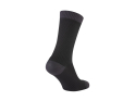 SEALSKINZ Socks Wiveton Mid Length Warm Weather | Waterproof | black / gray S (36 - 38)