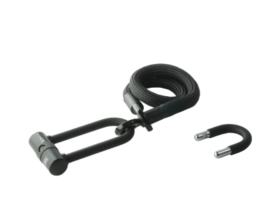 TEX-LOCK Eyelet Textile Lock | Onyx Black | Size S / 80 cm