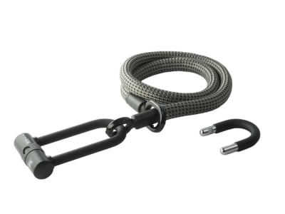 TEX-LOCK Eyelet Textile Lock | Electric Grey | Size M / 120 cm